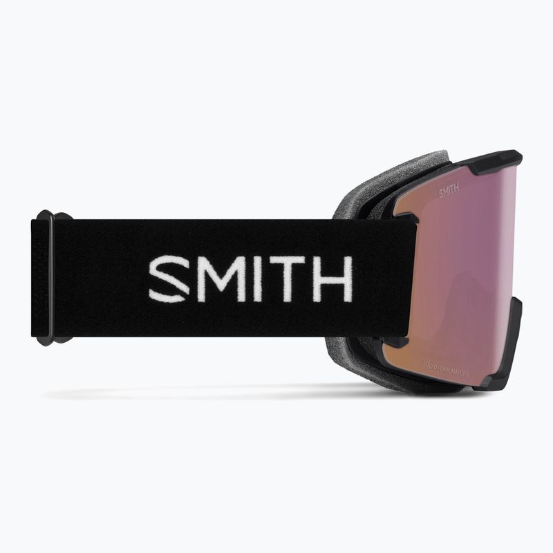 Ski goggles Smith Squad S2 black/chromapop everyday rose gold mirror 4