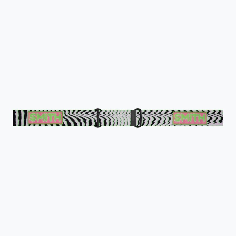 Ski goggles Smith Squad S2 slime static shag/chromapop everyday green mirror 5