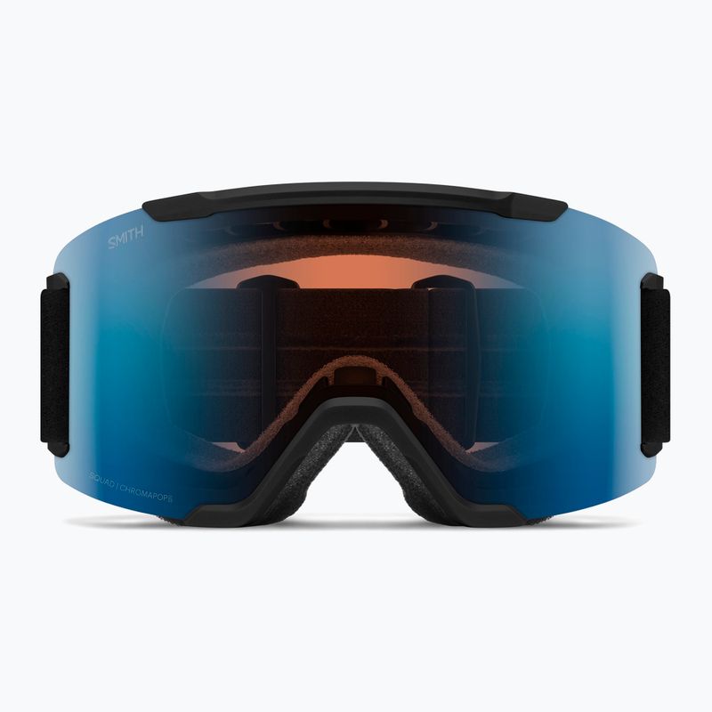 Ski goggles Smith Squad S3-S1 black/chromapop pro photochromic blue mirror 2