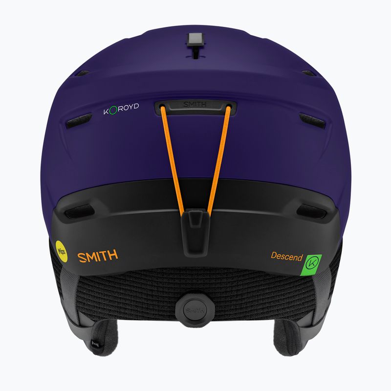 Ski helmet Smith Descend Mips matte deep plum black 2