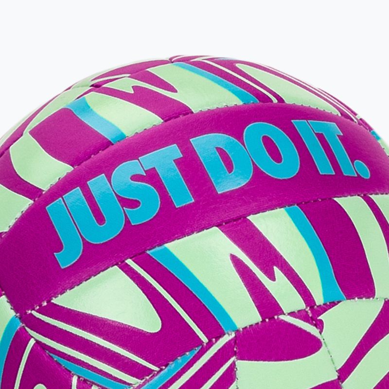 Children's volleyball Nike Mini Volleyball size 3 vivid purple/mint foam/baltic blue 3