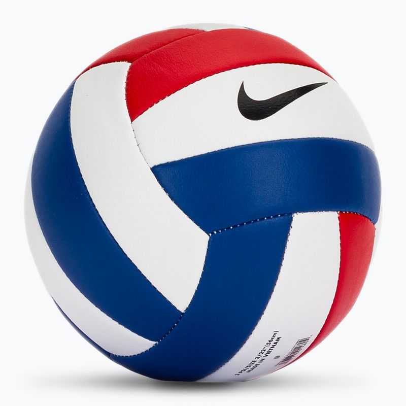 Children's volleyball Nike Mini Volleyball size 3 white/university red/game royal/black 2