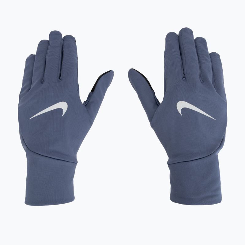Men's running gloves Nike Pacer Lightweight RG diffused blue/silver 2