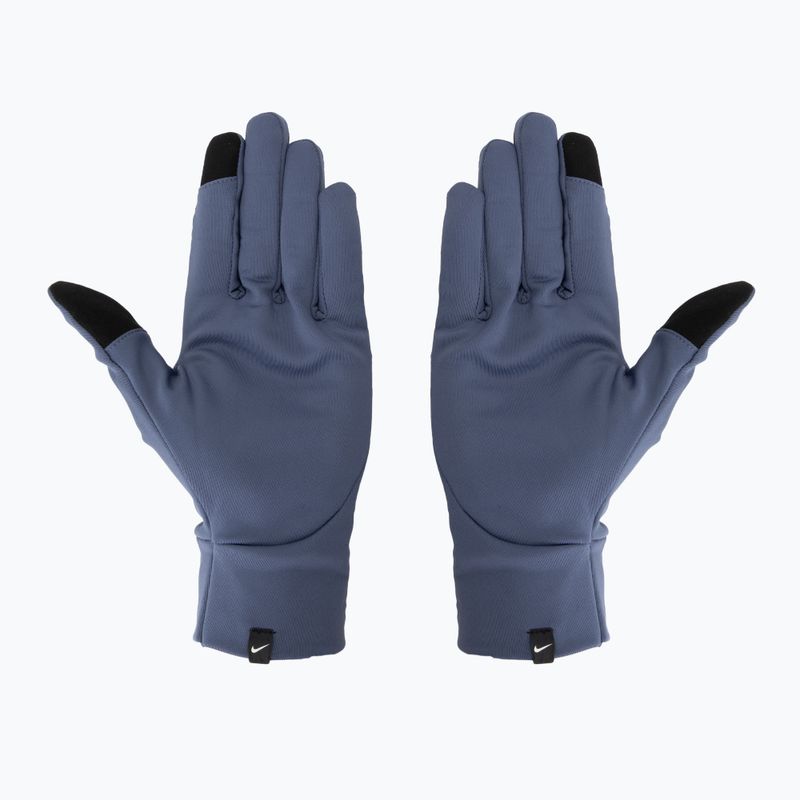 Men's running gloves Nike Pacer Lightweight RG diffused blue/silver 3