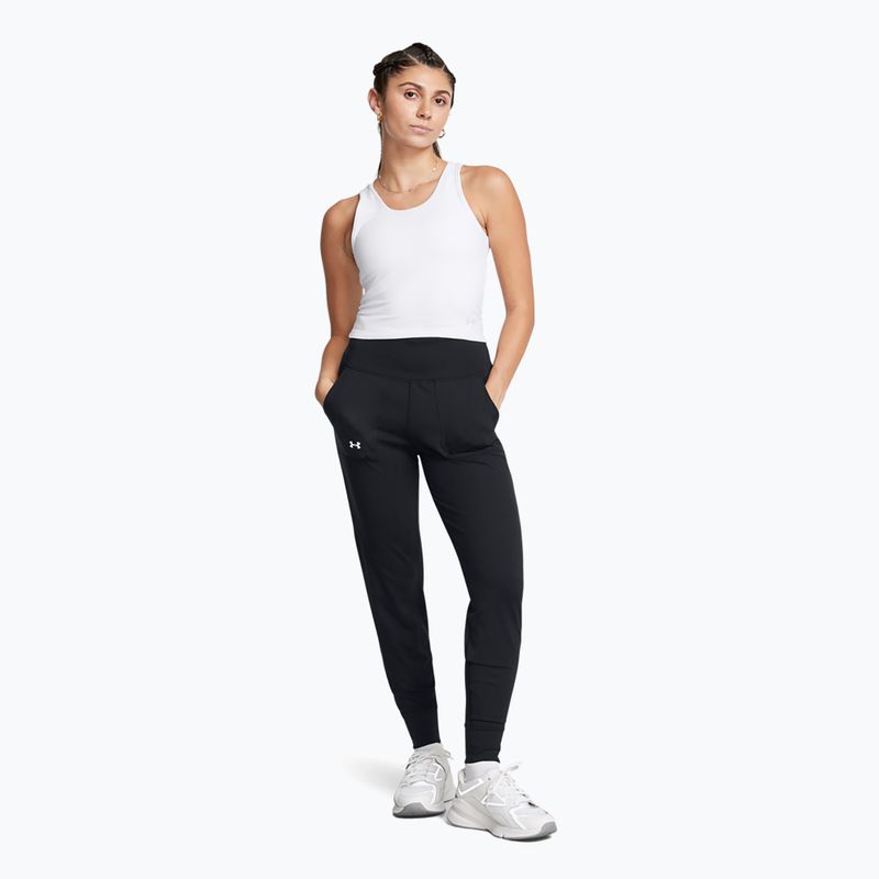 Under Armour Motion black/white women's training trousers 2