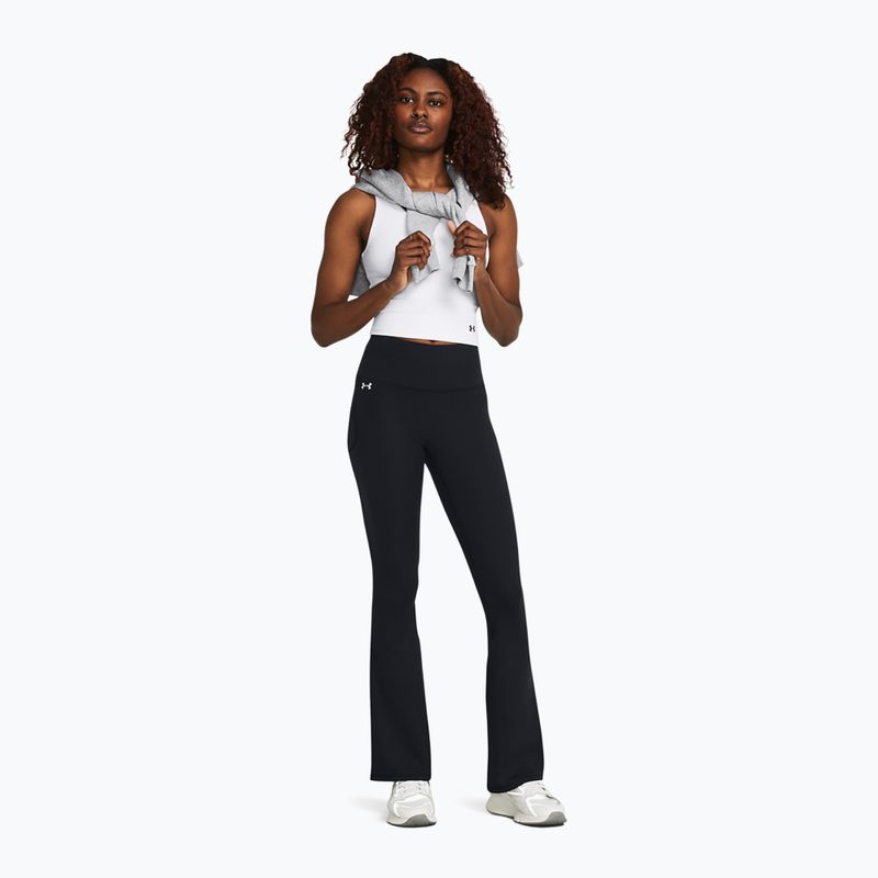 Women's trousers Under Armour Motion Flare black/white 2