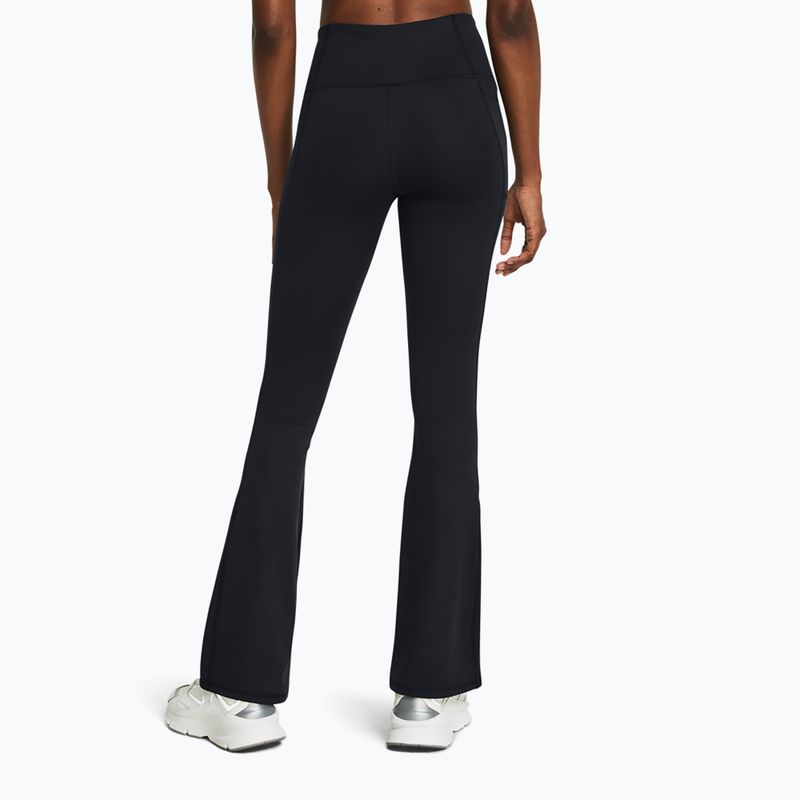 Women's trousers Under Armour Motion Flare black/white 3