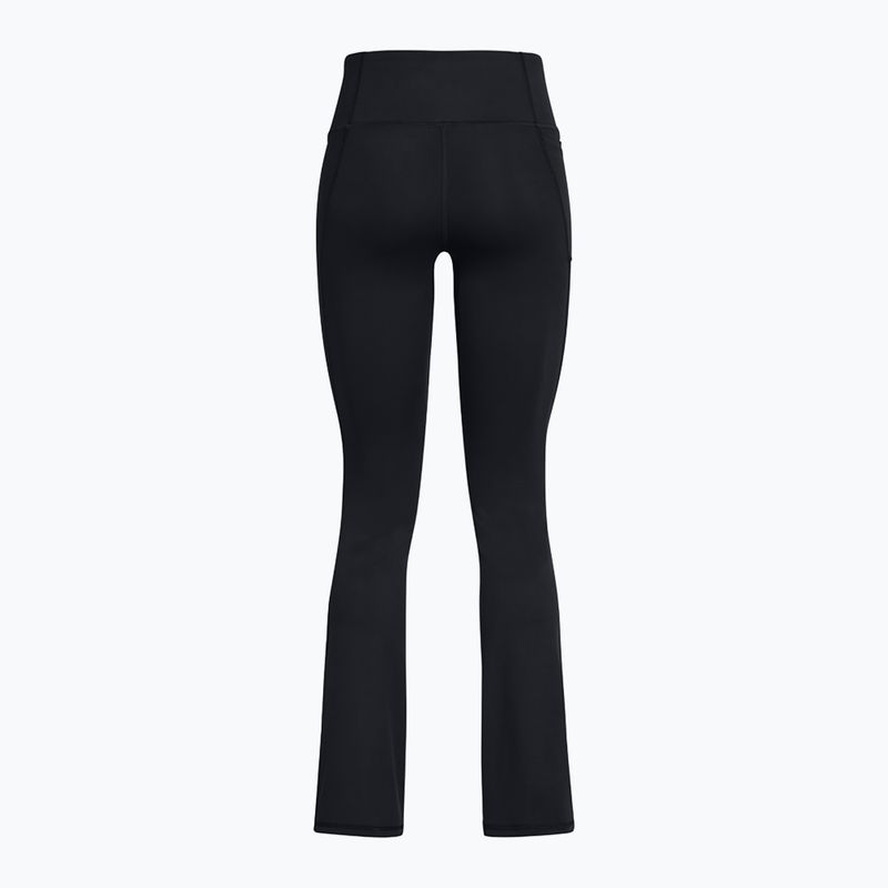 Women's trousers Under Armour Motion Flare black/white 6