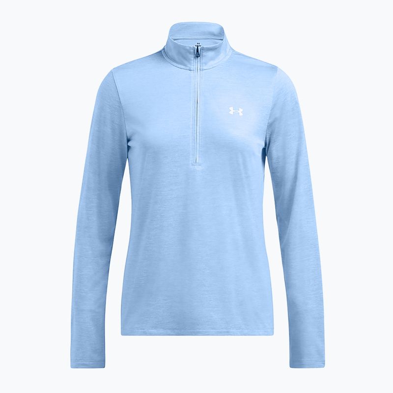 Women's Under Armour Tech 1/2 Zip-Twist sweatshirt horizon blue/white