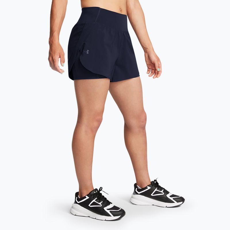 Under Armour Flex Woven 2in1 women's shorts midnight navy