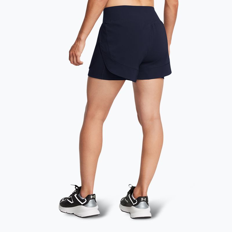 Under Armour Flex Woven 2in1 women's shorts midnight navy 3