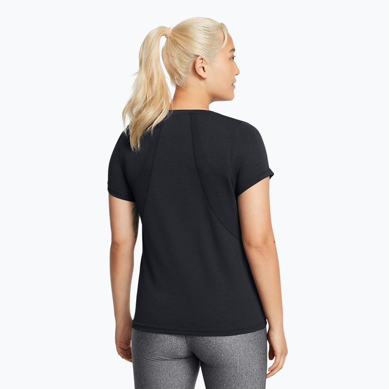 Under Armour women's training t-shirt Vanish Seamless Loose black/anthracite/white 2