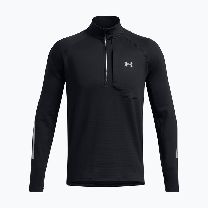 Under Armour Launch Elite CW Half Zip black/reflective men's running sweatshirt 3