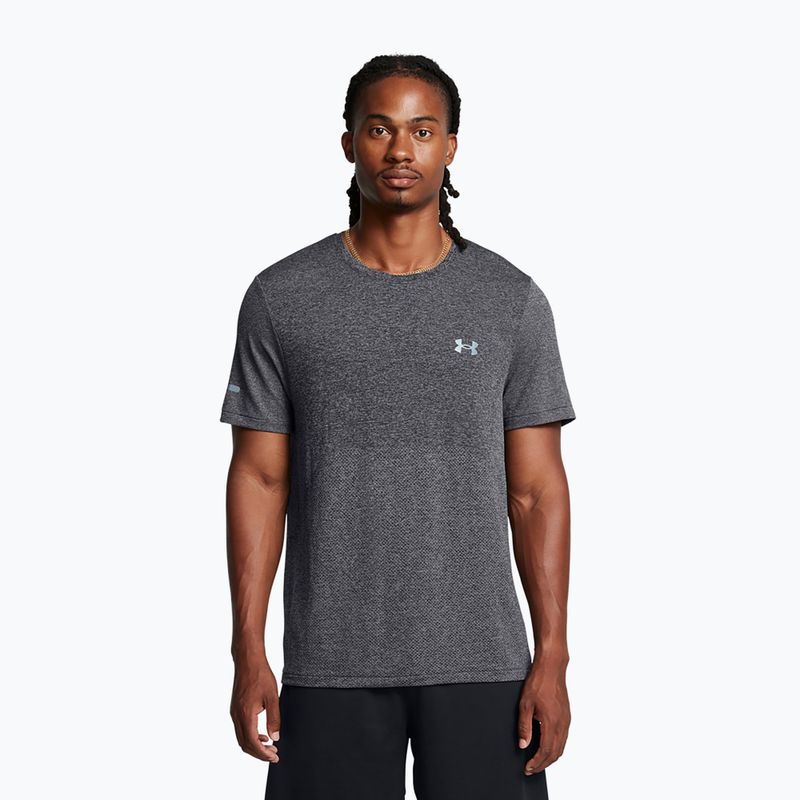 Men's Under Armour Seamless Stride tetra gray/reflective running shirt