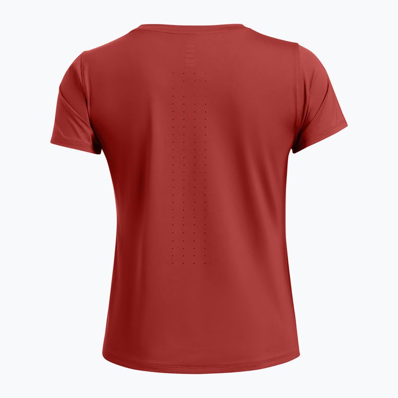 Under Armour Launch Elite women's running shirt earthen orange/reflective 2