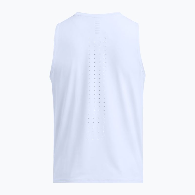 Women's Under Armour Launch Elite Tank running top nimbus blue/reflective 2