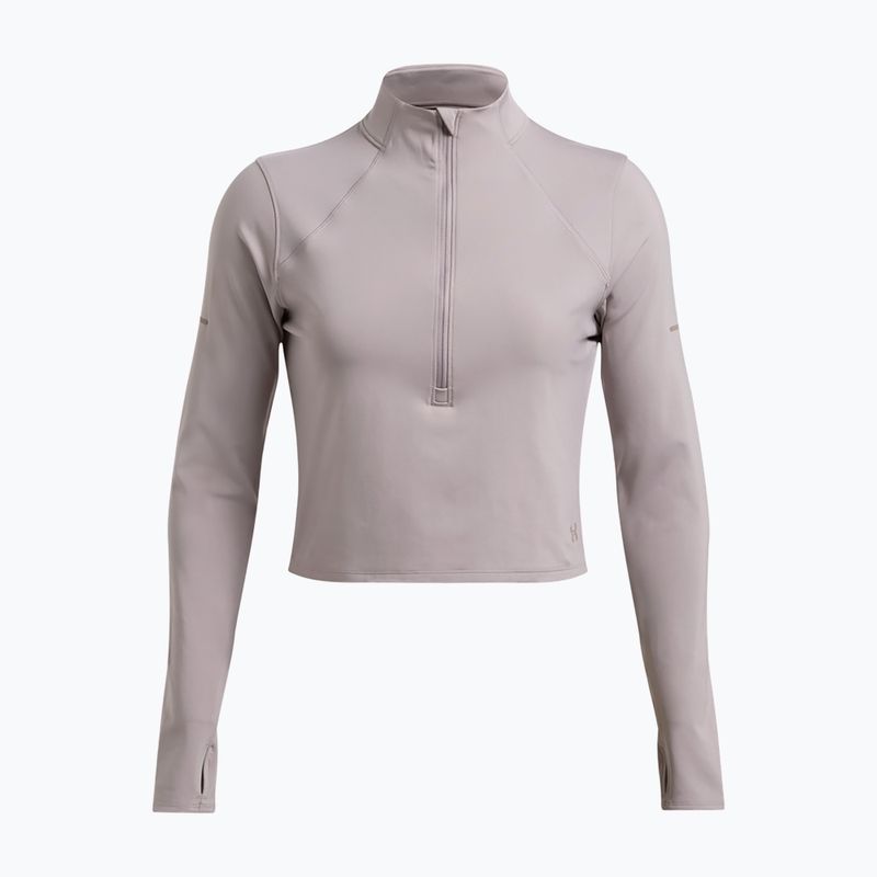 Women's Under Armour Launch Elite Half Zip tetra gray/reflective running longsleeve 3