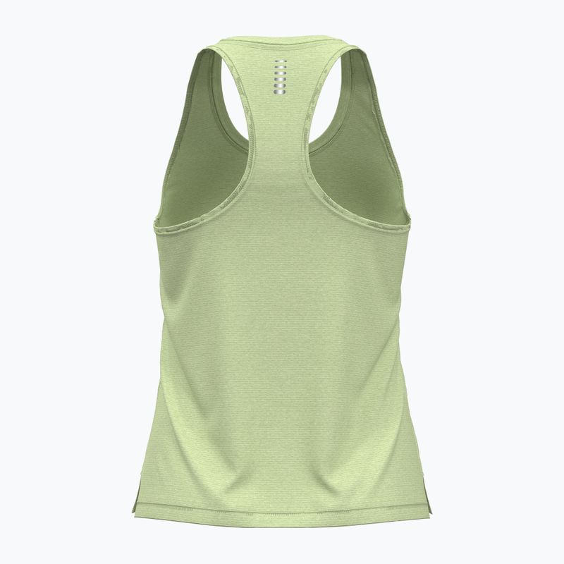 Under Armour Launch Singlet retro green/reflective women's running tank top 2