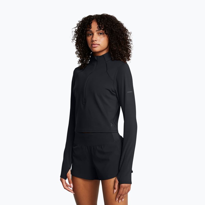 Under Armour Launch Elite Half Zip black/reflective women's running longsleeve