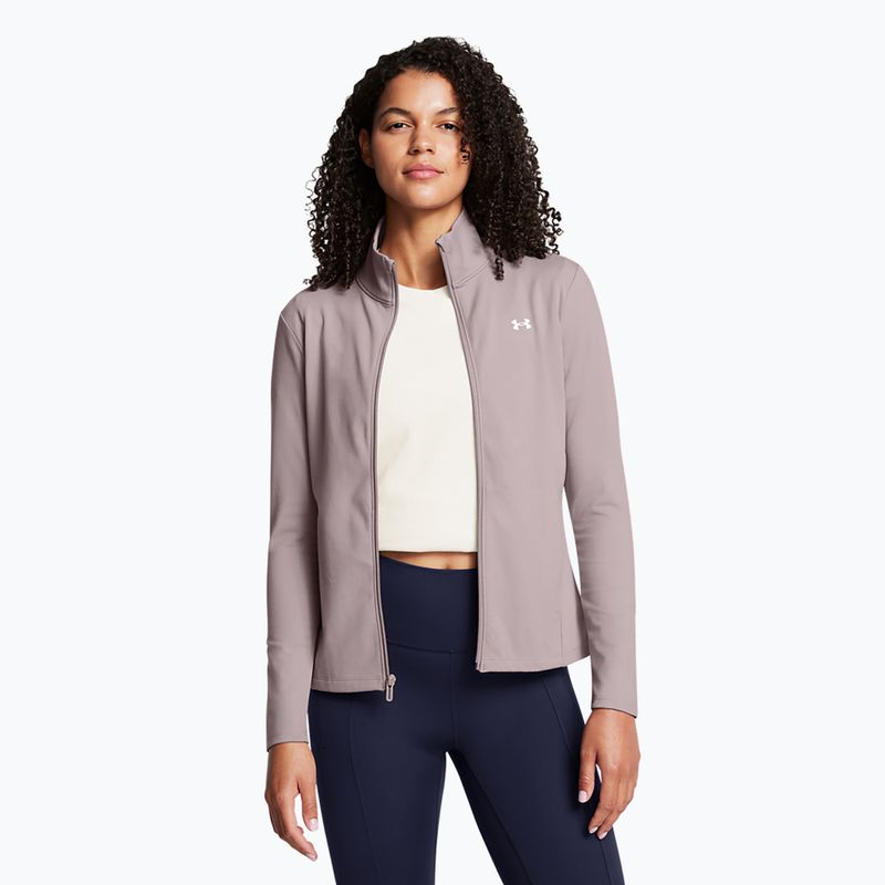 Under Armour Motion EMEA tetra gray/white women's training sweatshirt