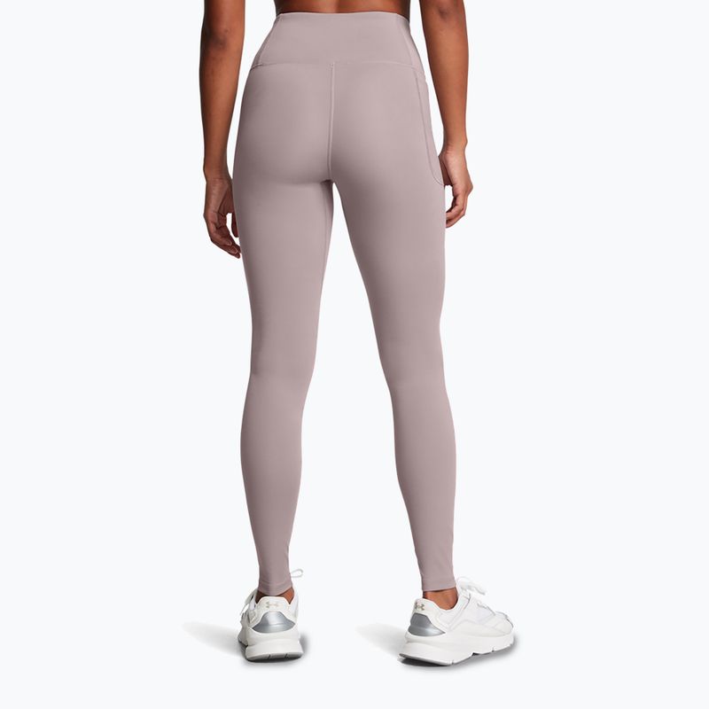 Under Armour Motion tetra gray/white women's training leggings 3