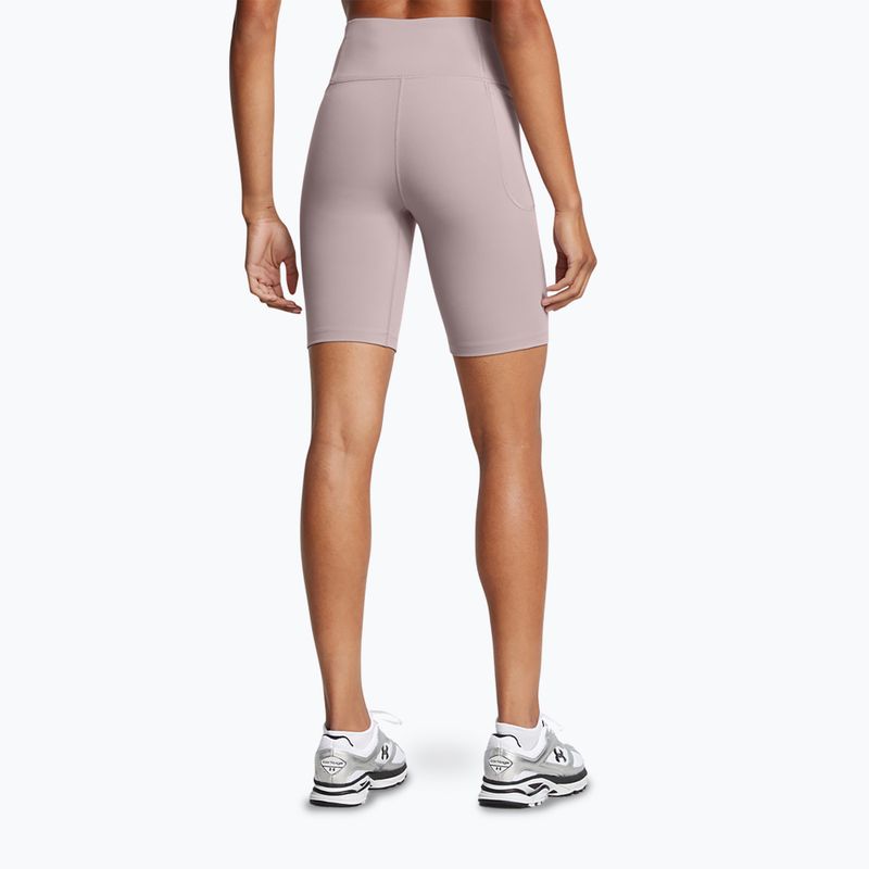 Under Armour Motion Bike EMEA women's training shorts tetra gray/white 3