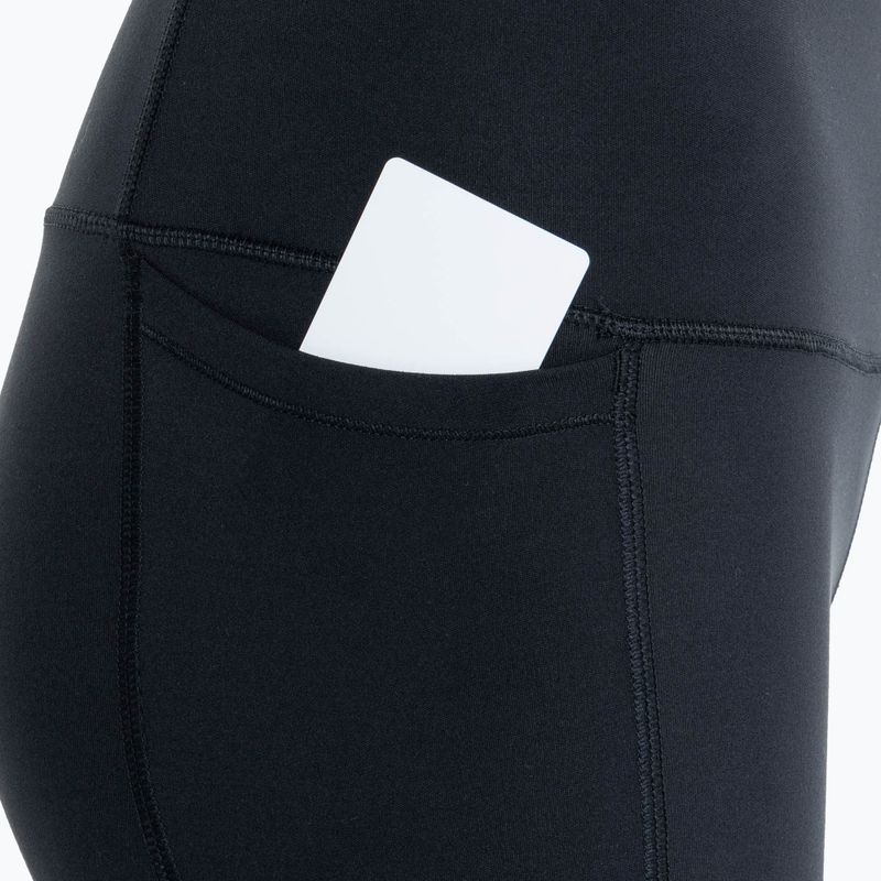 Under Armour Motion black/white women's training leggings 4