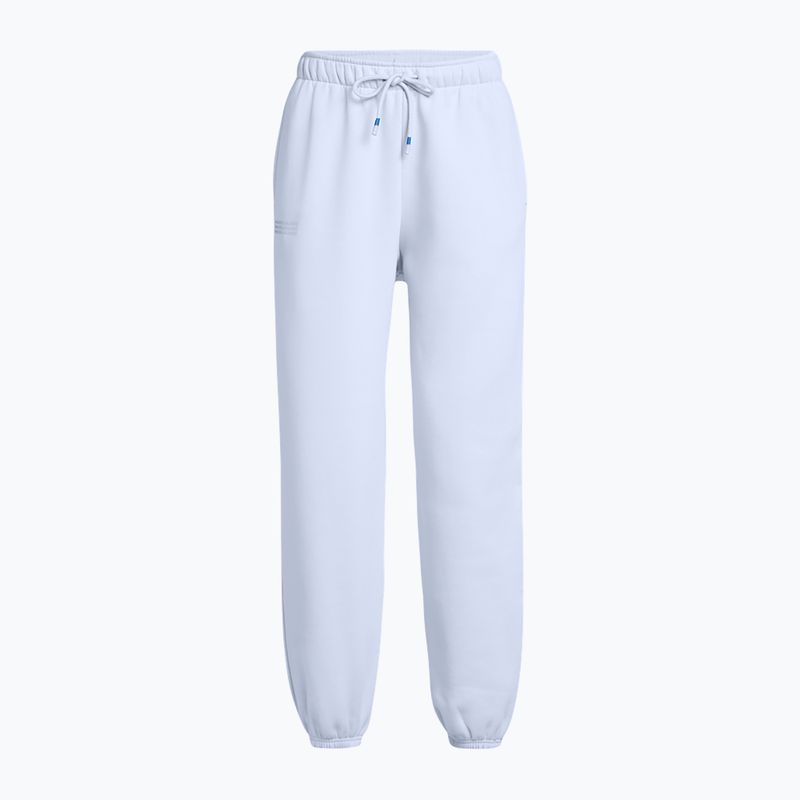 Women's Under Armour Icon Fleece Oversized Wordmark trousers nimbus blue/nimbus blue 5