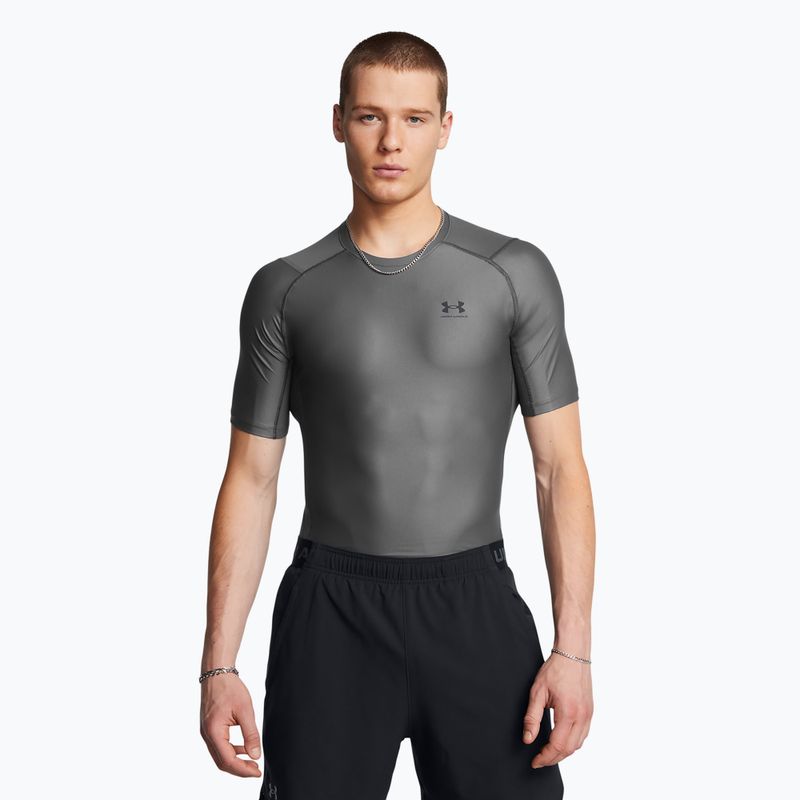 Under Armour men's training t-shirt HG IsoChill Comp castlerock/black