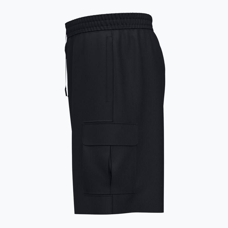 Men's training shorts Under Armour Vibe Woven Cargo black/white 4