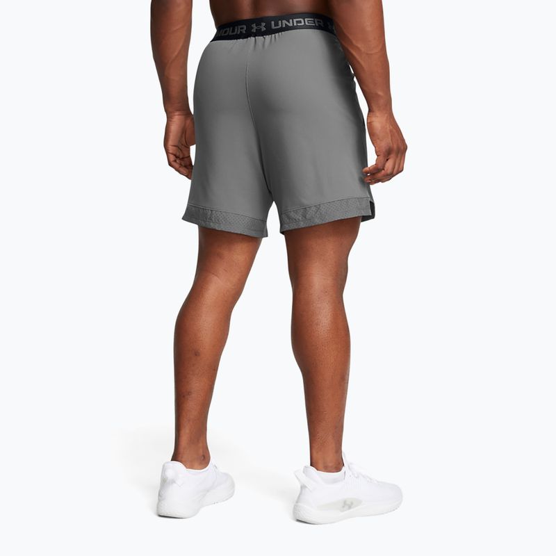 Men's training shorts Under Armour Ua Vanish Woven 6in castlerock/black 3