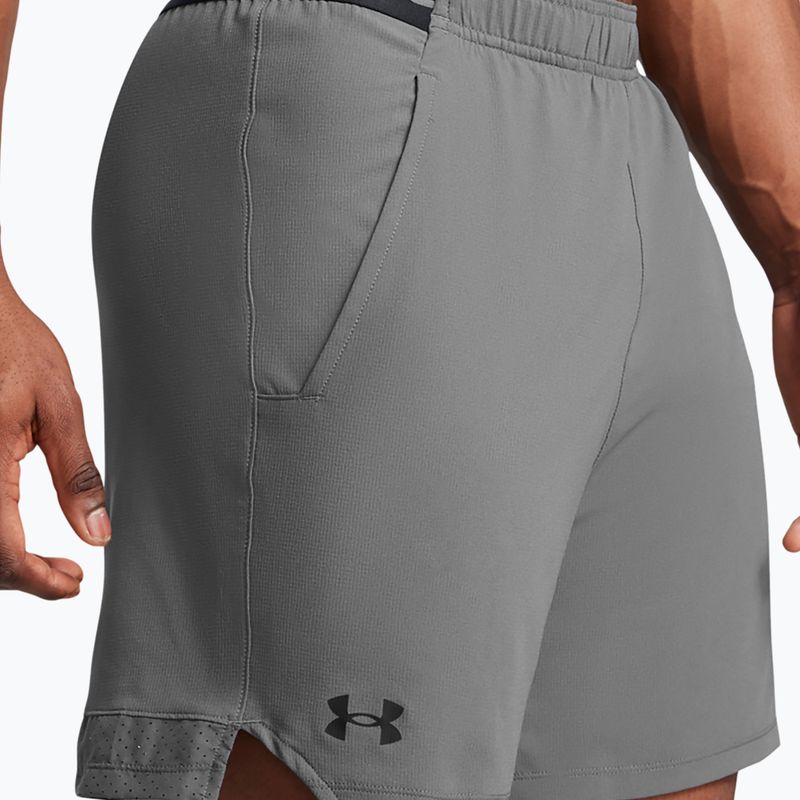 Men's training shorts Under Armour Ua Vanish Woven 6in castlerock/black 4