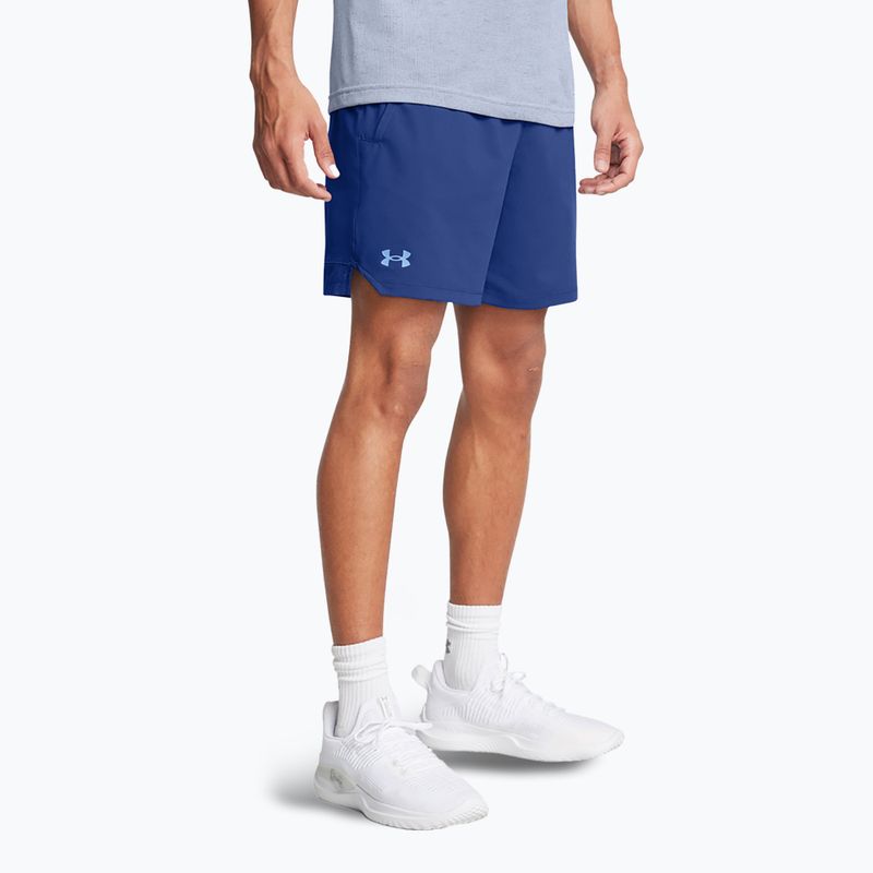 Under Armour men's training shorts UA Vanish Woven 6in tech blue/horizon blue