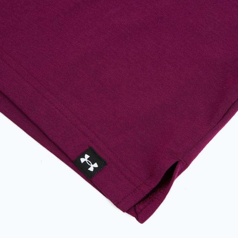 Men's training shirt Under Armour Project Rock Badge Of Honor purple 6