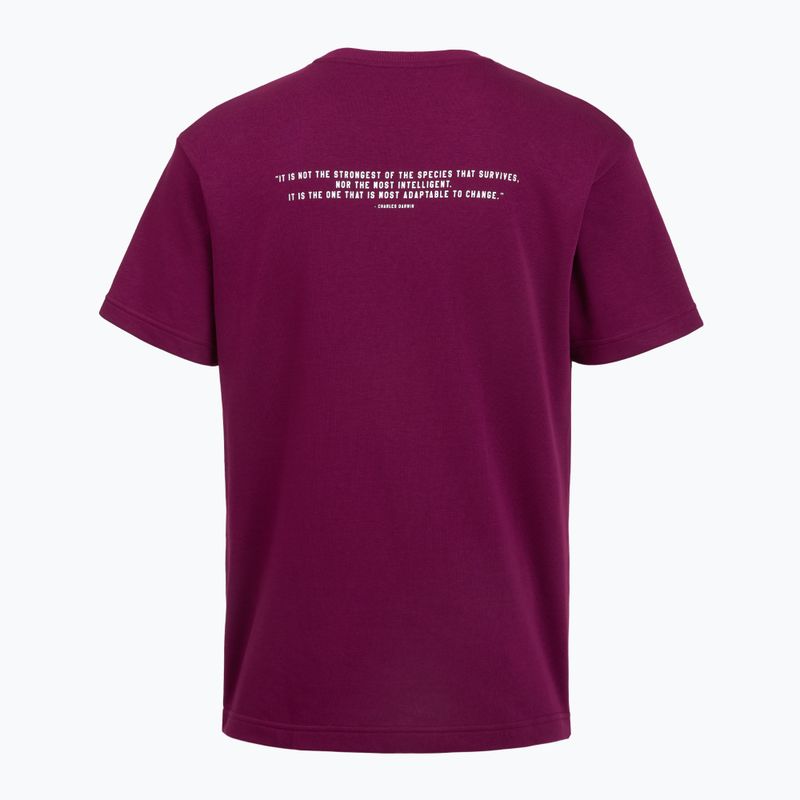 Men's training shirt Under Armour Project Rock Terry Q3 purple 2