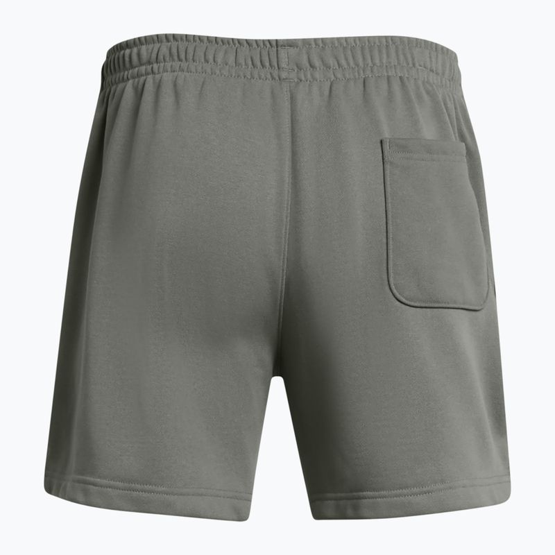 Under Armour Project Rock HWT men's training shorts clay green 2