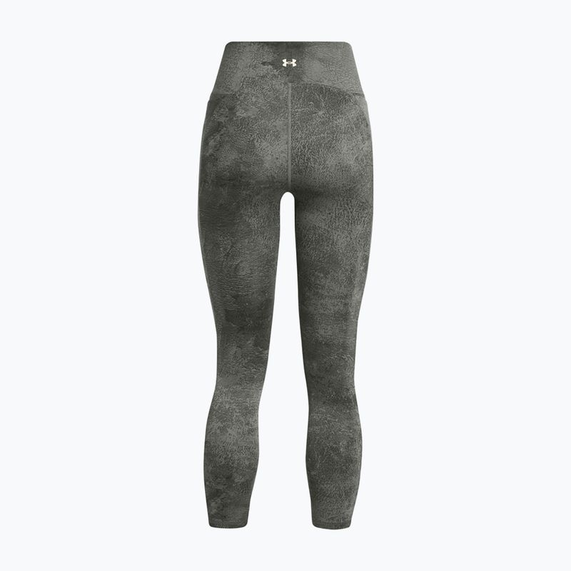 Under Armour Project Rock women's training leggings clay green / silt 6
