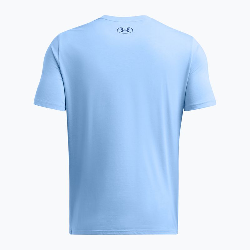 Under Armour GL Foundation Update men's training shirt horizon blue/tech blue 2