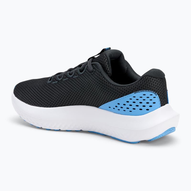 Under Armour Charged Surge 4 men's running shoes anthracite/horizon blue/horizon blue 3