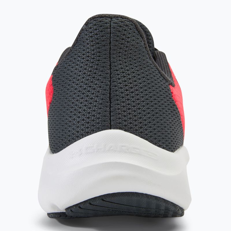 Under Armour Charged Pursuit 3 Big Logo racer red/anthracite/white women's running shoes 6