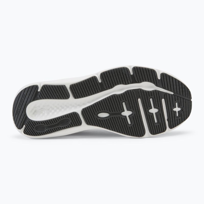 Under Armour Charged Pursuit 3 Big Logo women's running shoes black/horizon blue/white 4