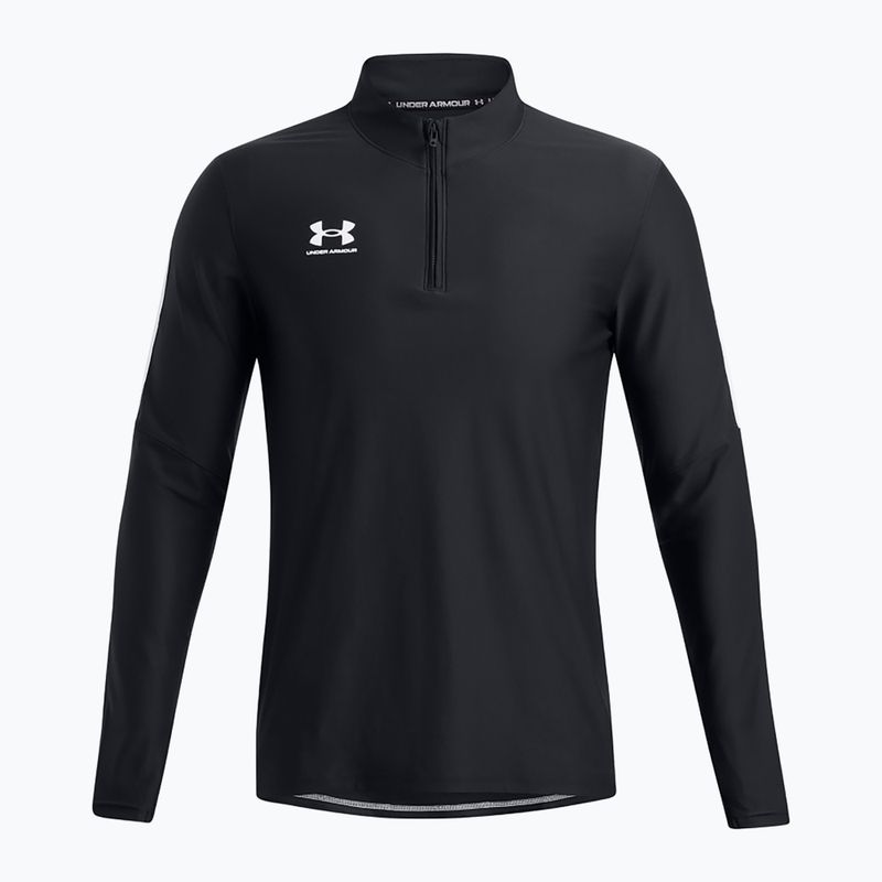 Men's football sweatshirt Under Armour Challenger Pro 1/4 Zip black / white 3