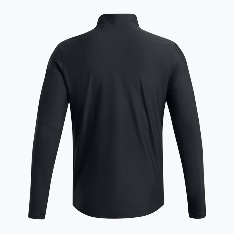 Men's football sweatshirt Under Armour Challenger Pro 1/4 Zip black / white 4