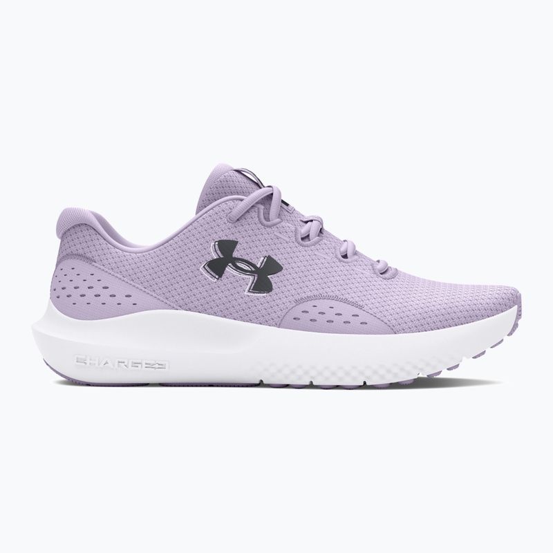 Under Armour Charged Surge 4 women's running shoes salt purple/salt purple/black 2