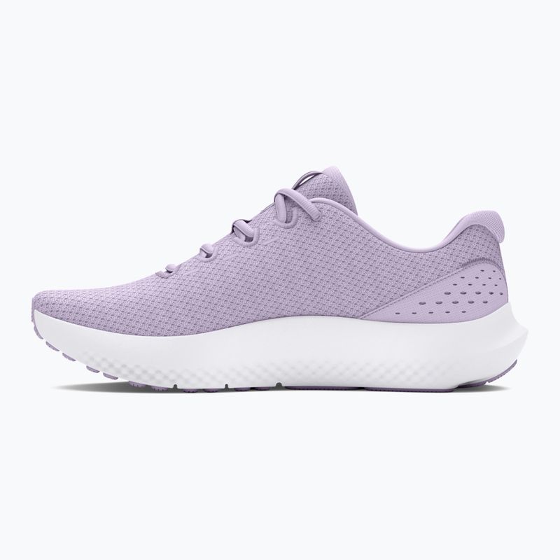 Under Armour Charged Surge 4 women's running shoes salt purple/salt purple/black 3