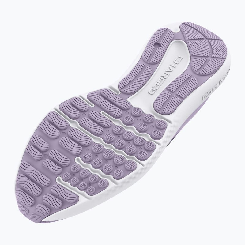 Under Armour Charged Surge 4 women's running shoes salt purple/salt purple/black 5