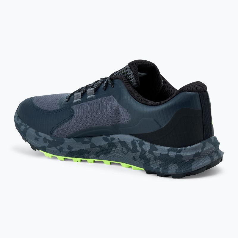 Under Armour Charged Bandit Trail 3 men's running shoes casterock/anthracite/high vis yellow 3
