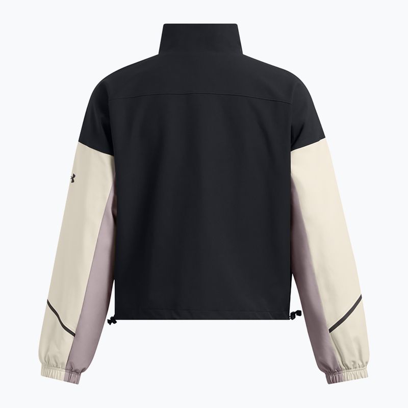 Under Armour women's jacket Unstoppable black/summit white/tetra gray 6