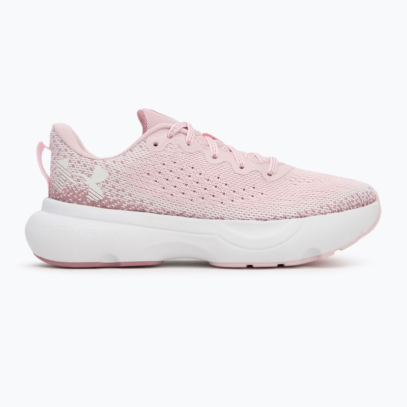 Women's running shoes Under Armour Infinite prime pink/pink elixir/white 2