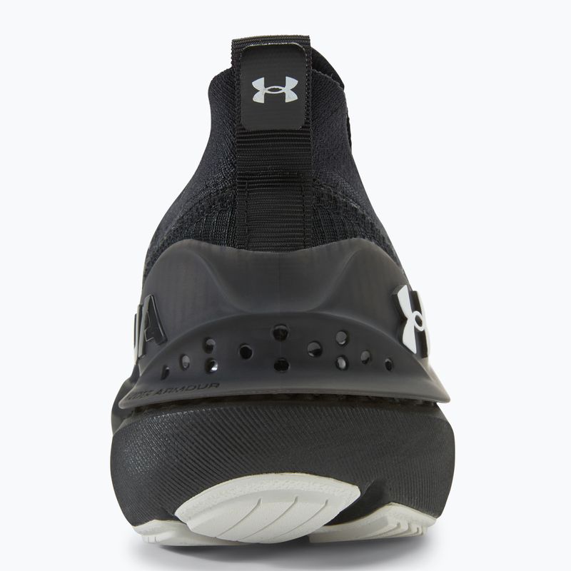 Under Armour Shift black/white/white men's running shoes 6